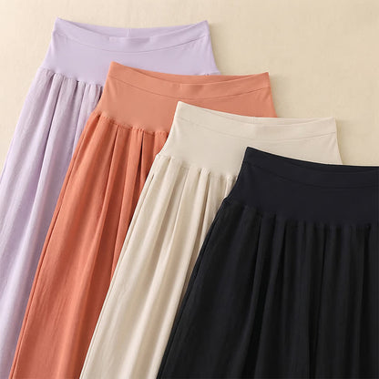 High Waist Draped Wide Leg Pants - image 8