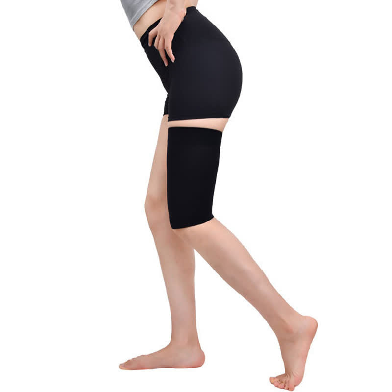 Seamless Anti Chafe Thigh Compression Sleeves - image 1