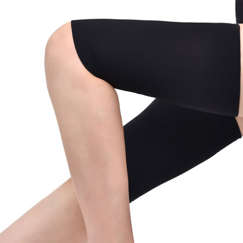 Seamless Anti Chafe Thigh Compression Sleeves - image 2