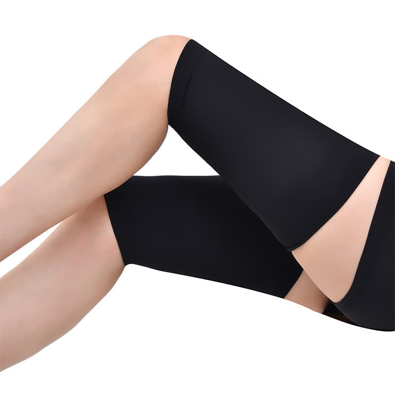 Seamless Anti Chafe Thigh Compression Sleeves - image 4