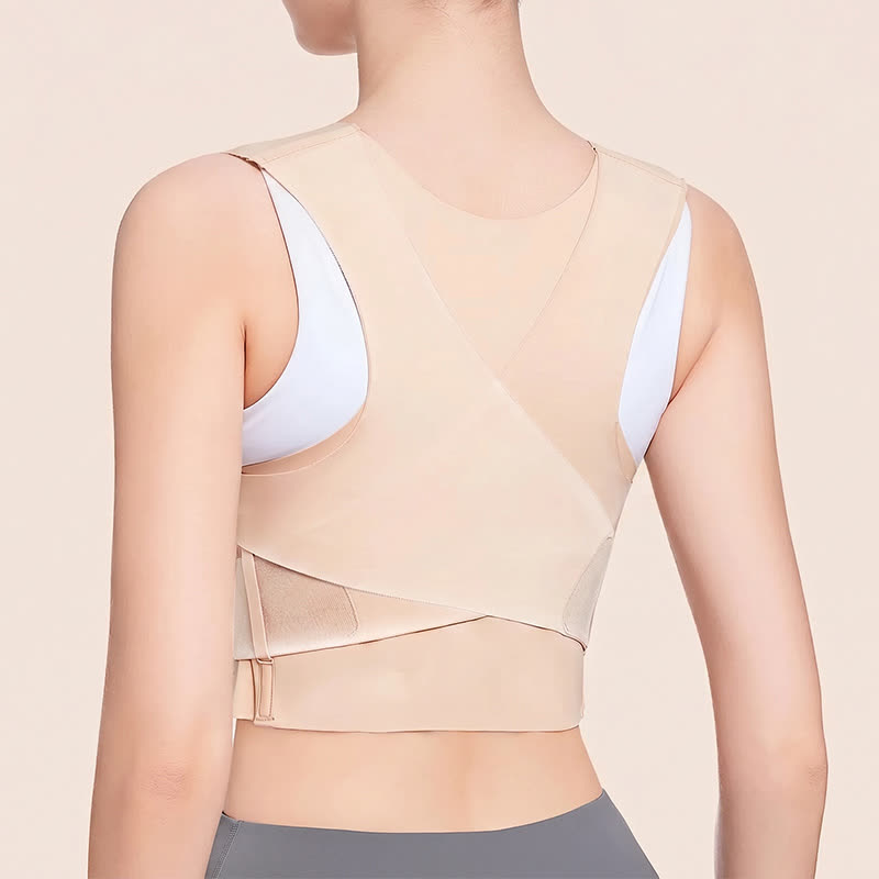 Open Bust Cross Back Posture Corrector Brace - image 1