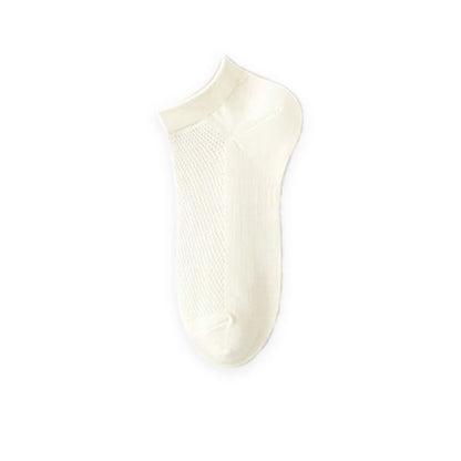 Breathable Mesh Ankle Socks(10 Pairs) - Beige - EU35-42(US2-8.5) - image 6