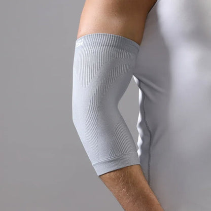 Breathable Sports Arm Elbow Sleeves - Grey - XL - image 2