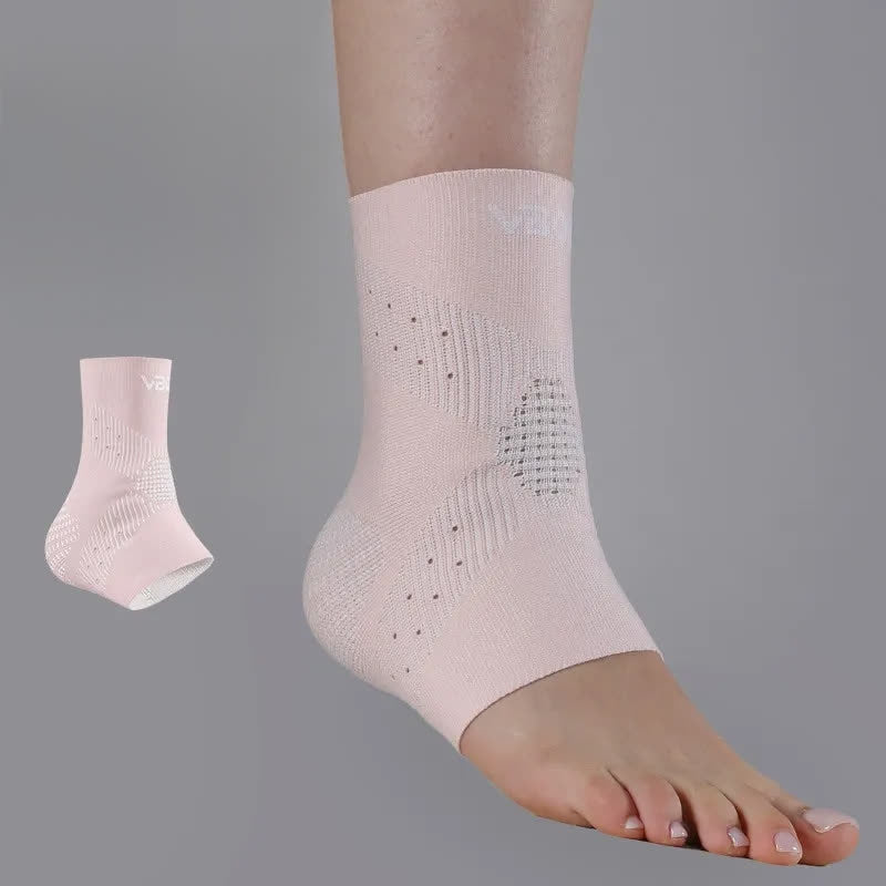 Plus Size 3D Knitted Ankle Braces - Pink - XL - image 3