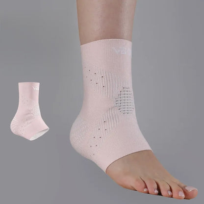 Plus Size 3D Knitted Ankle Braces - Pink - XL - image 3