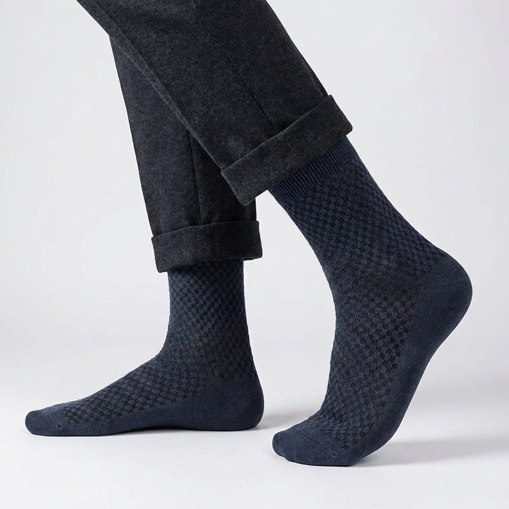 Bamboo Fiber Quarter Socks(5 Pairs) - image 2