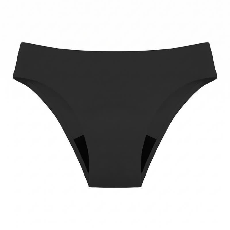 Seamless High Cut Panty - Black - 4XL - image 4