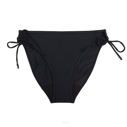 Classic Side Tie Panty - Black - 2XL - image 3