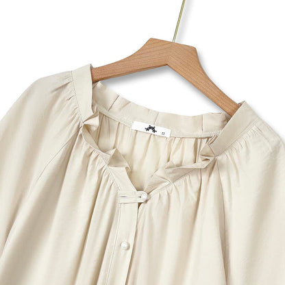 Boho Lace Panel Blouse & Pleated Midi Skirt Set - image 2