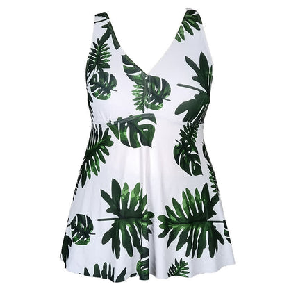 Floral Skirted Swim Dress - image 23