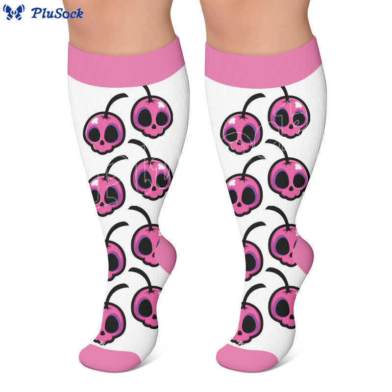 Plus Size Cartoon Alt Compression Socks - image 6
