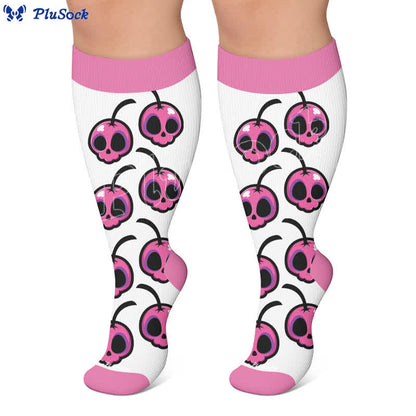 Plus Size Cartoon Alt Compression Socks - image 6
