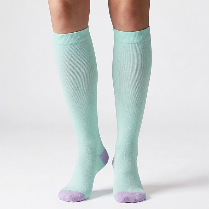 Cute Star Pattern Compression Socks(6 Pairs) - image 3