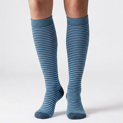 Blue Dots Compression Socks(6 Pairs) - image 6