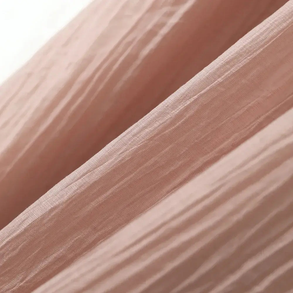 Plus Size Pink Textured Empire Midaxi Dress - image 7