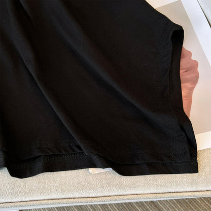 Plus Size Asymmetric Hem Cotton Blouse - image 18