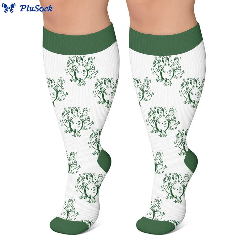 Plus Size Penguin Compression Socks - image 5