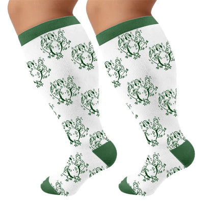 Plus Size Penguin Compression Socks - image 9