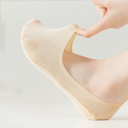 Ice Silk Cooling Soft No Show Socks (6 Pairs) - image 4