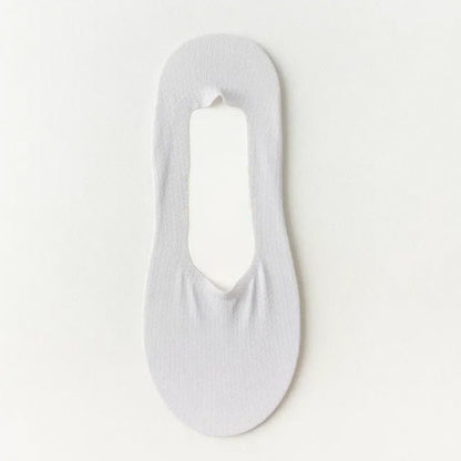 Ice Silk Cooling Soft No Show Socks (6 Pairs) - Light Gray - EU39-45(US6-11) - image 9