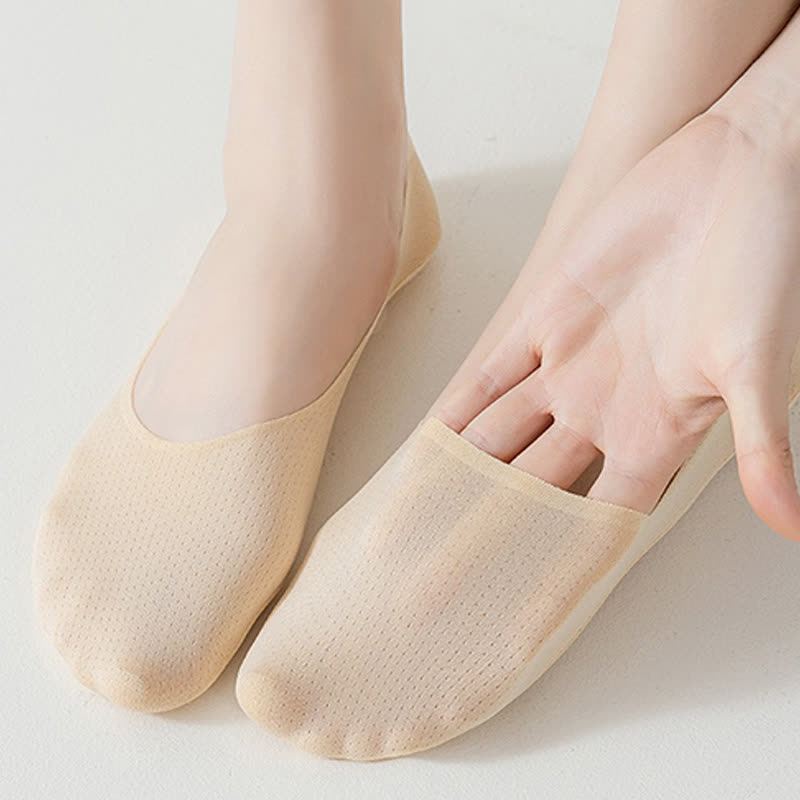 Ice Silk Cooling Soft No Show Socks (6 Pairs) - image 1