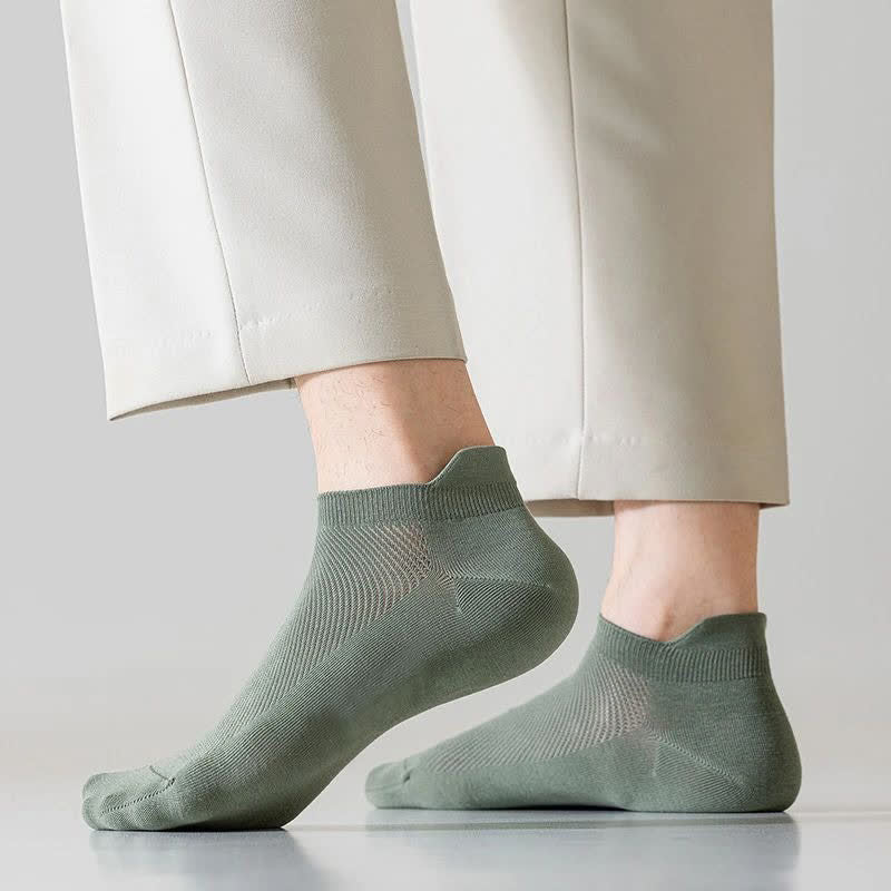 Breathable Mesh Ankle Socks (6 Pairs) - image 3