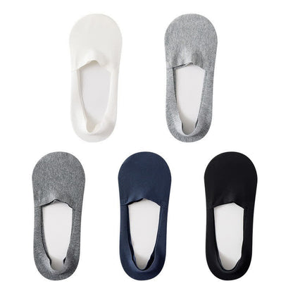 Breathable Cotton Invisible No Show Socks (3 Pairs) - image 8