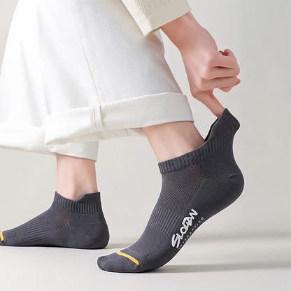 Breathable Cushioned Ankle Socks (5 Pairs) - image 10