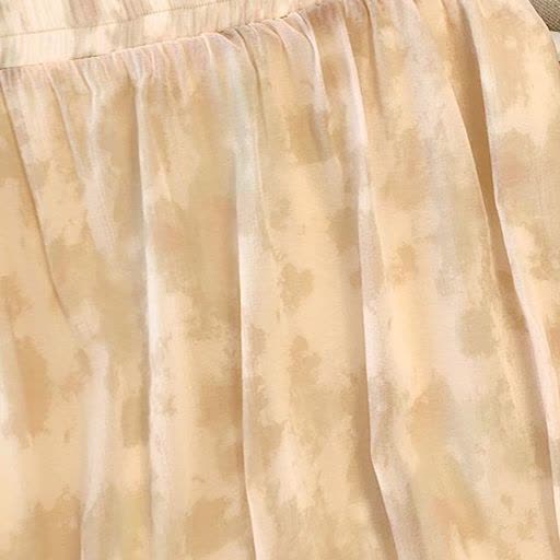 Plus Size Ruffle Trim Asymmetric Top and Flowy Midi Skirt Set - image 5