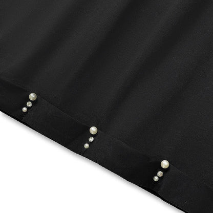 Plus Size Side Tie Ruched Short Sleeve Midi Skirt Matching Set - image 5