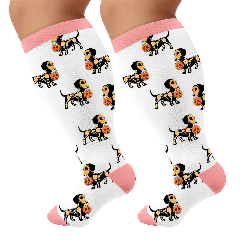 Plus Size Festive Pet Compression Socks - image 9