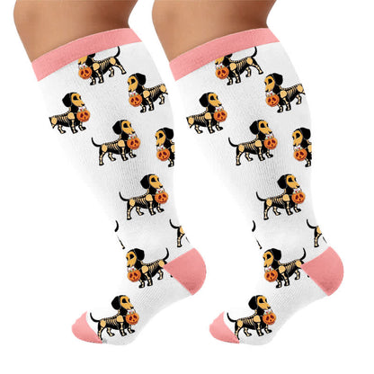 Plus Size Festive Pet Compression Socks - image 9