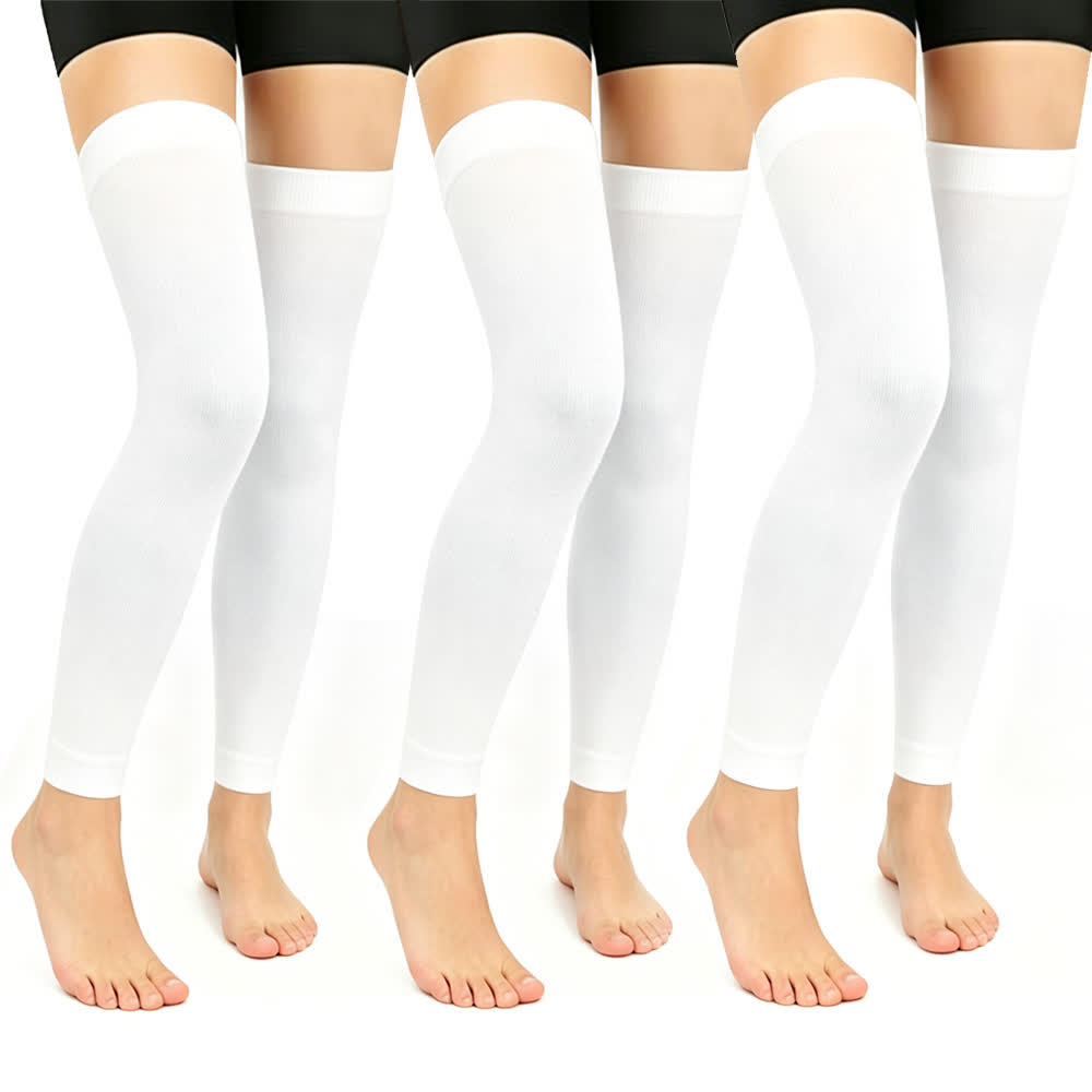 Green Polka Dots Thigh High Compression Sleeves(3 Pairs) - image 4