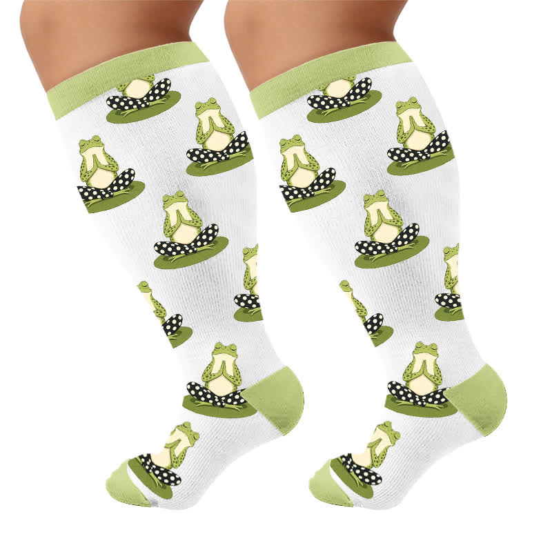 Plus Size Sheep Compression Socks - image 9