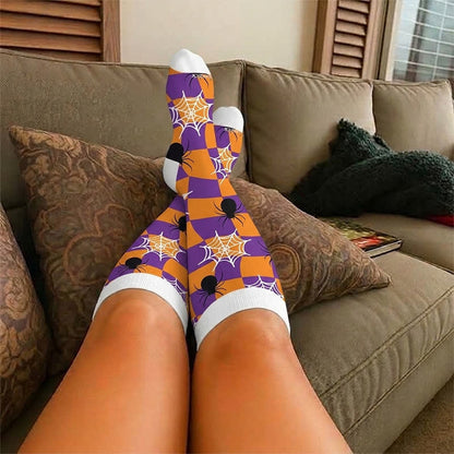 Plus Size Webs Bone Parade Compression Socks - image 3