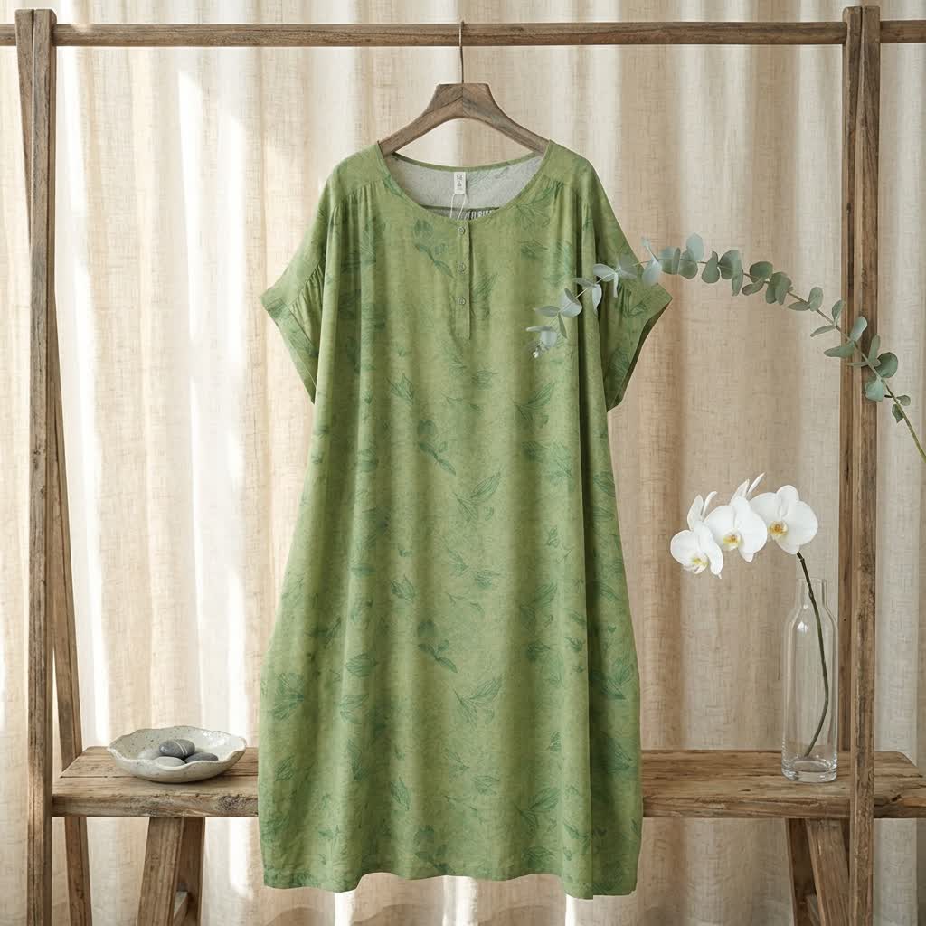 Botanical Breeze Midi Dress - image 2
