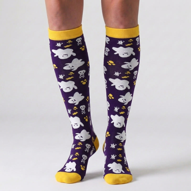 Halloween Funny Compression Socks(4 Pairs) - image 1