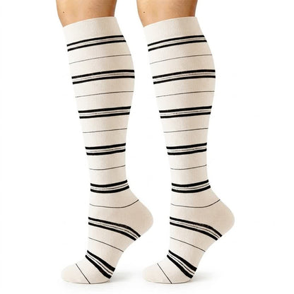 Cocoa Hearts Compression Socks(6 Pairs) - image 3
