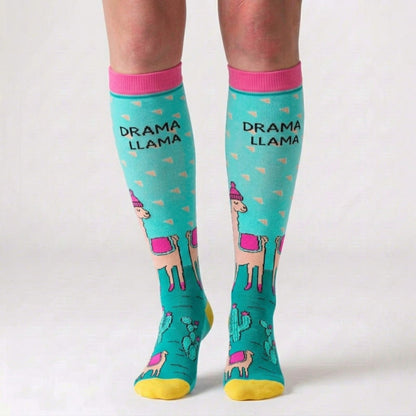 Funny Cartoon Animal Print Compression Socks(5 Pairs) - image 5