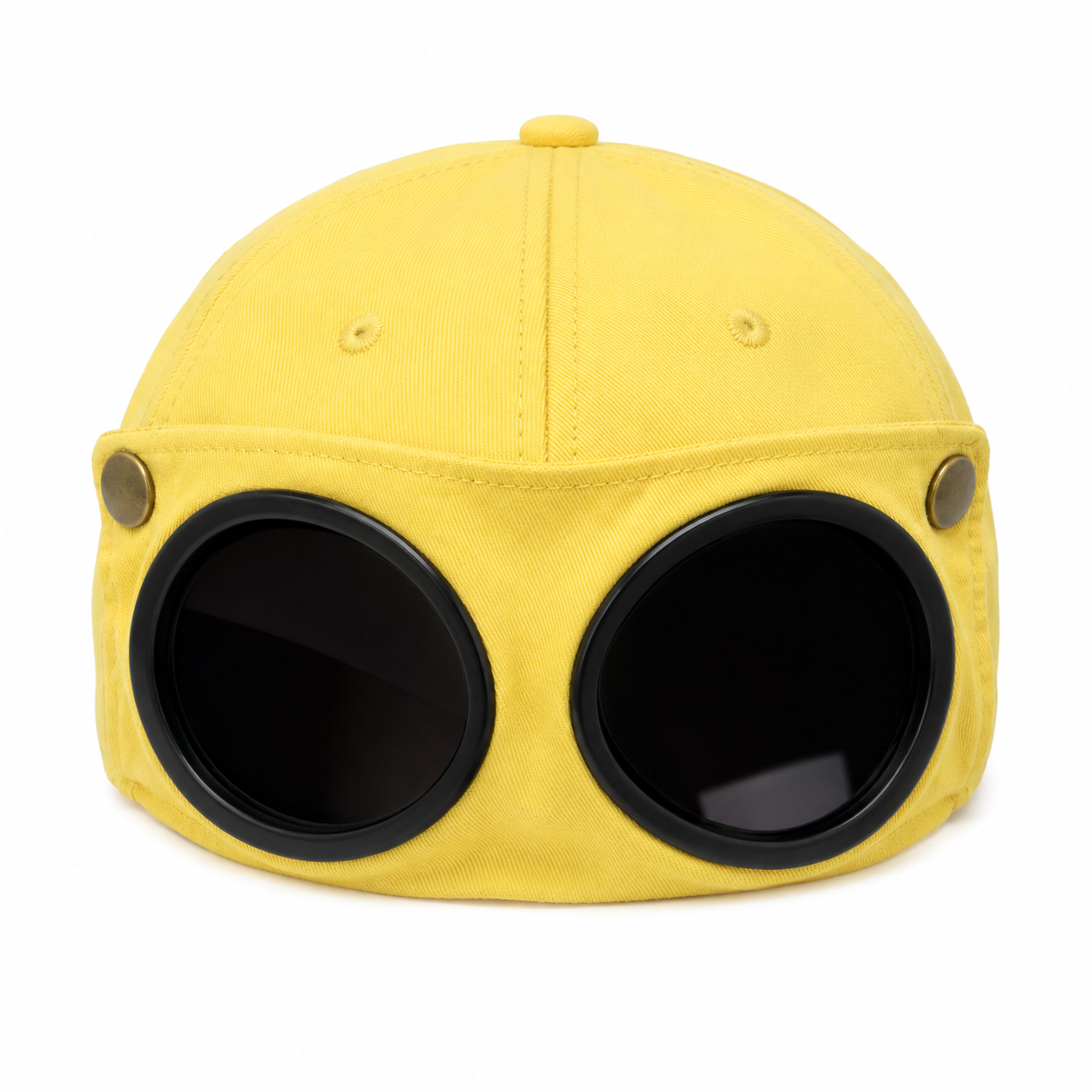 Vintage Goggle Streetwear Style Hat - Yellow - One Size - image 10