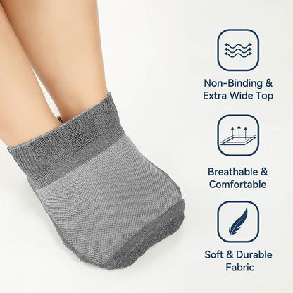 Breathable Cushioned Ankle Socks(5 Pairs) - image 12