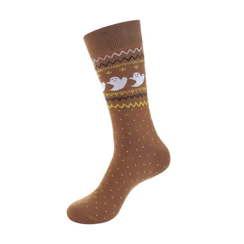 Halloween Party Quarter Socks (5 Pairs) - C - EU36-43 (US3-9) - image 3