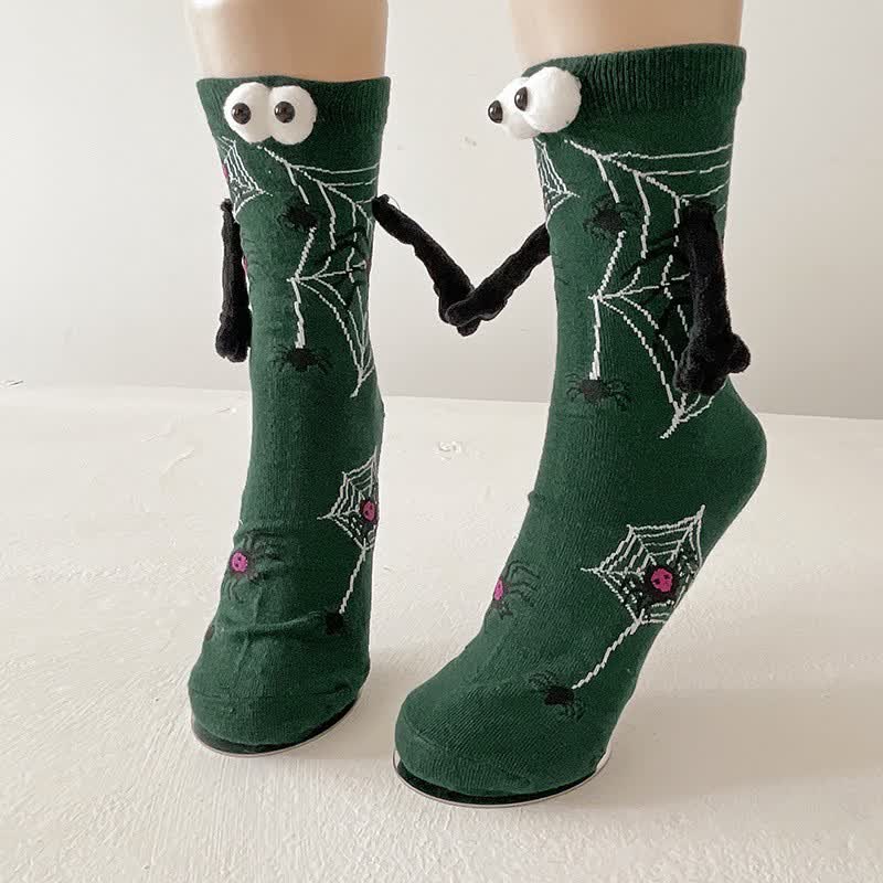 Spooky 3D Eye Halloween Quarter Socks (4 Pairs) - H - EU36-43 (US3-9) - image 7