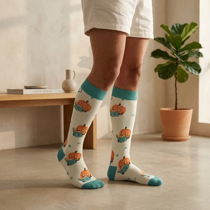 Plus Size Witch Cat Rabbit Compression Socks - image 3