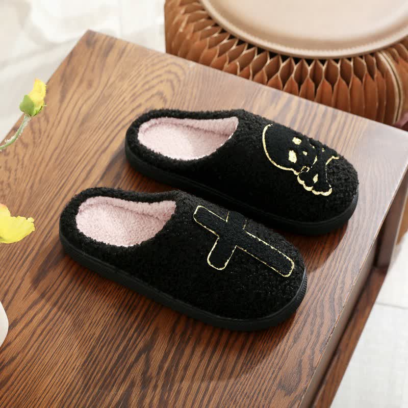Halloween Autumn Season Indoor House Slippers - B - EU44-45(US10-11) - image 1