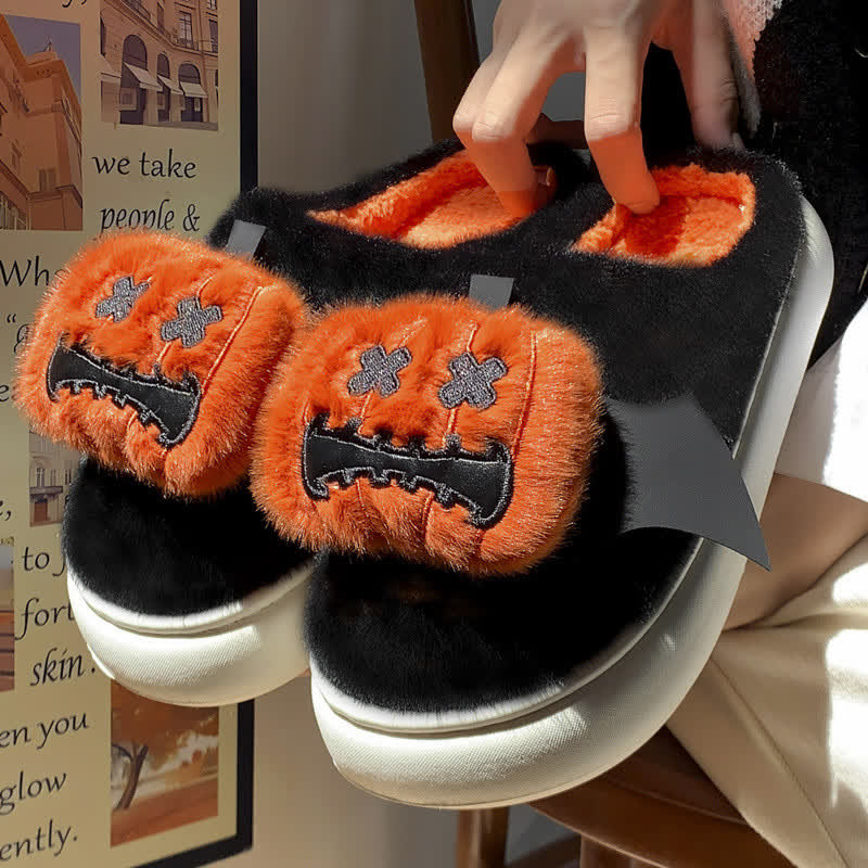 Halloween Fun Cute Monster Plush House Slippers - C - EU40-41(US7-7.5) - image 3