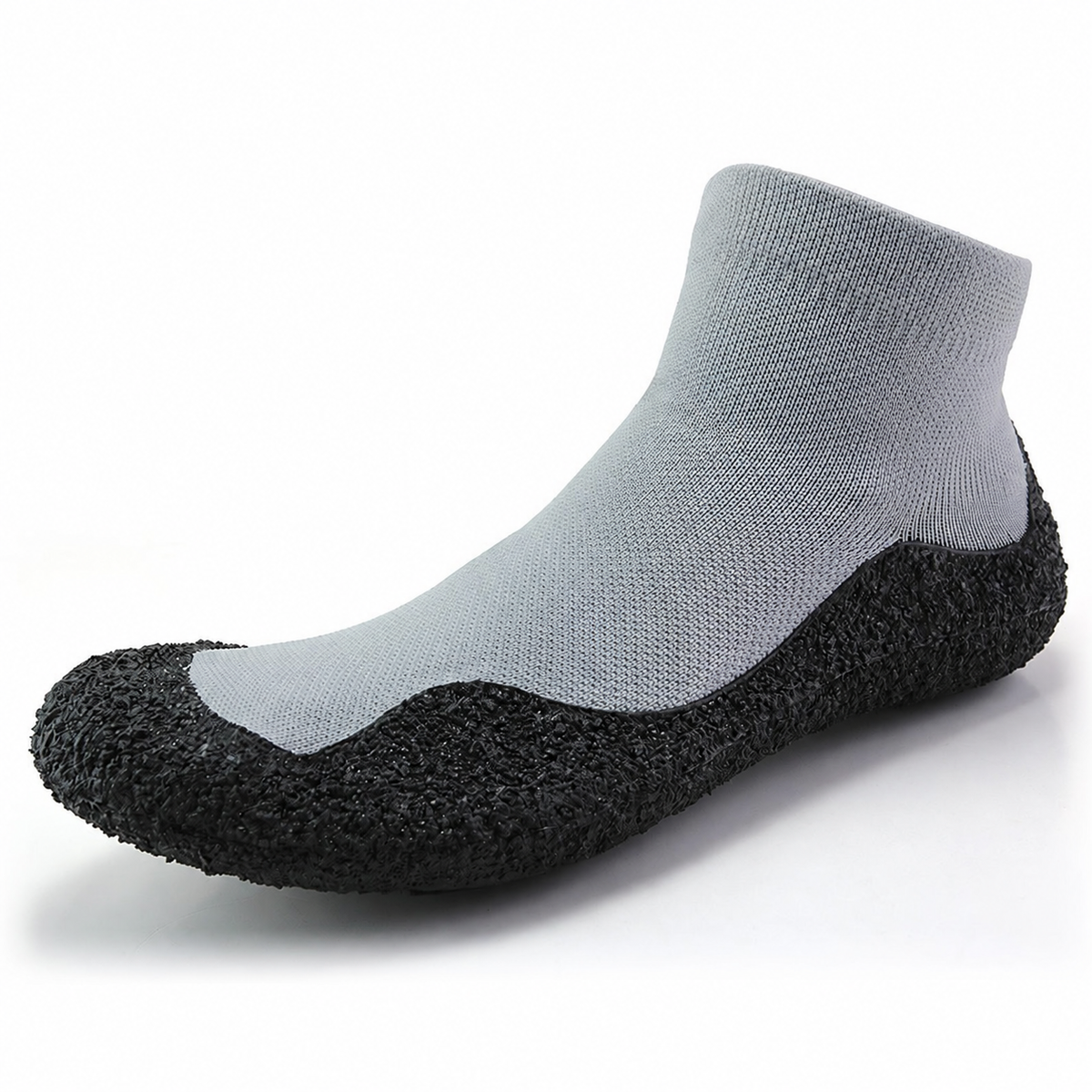  Plus Size Lightweight Barefoot Sock Shoes - Grey - US12 - image 9