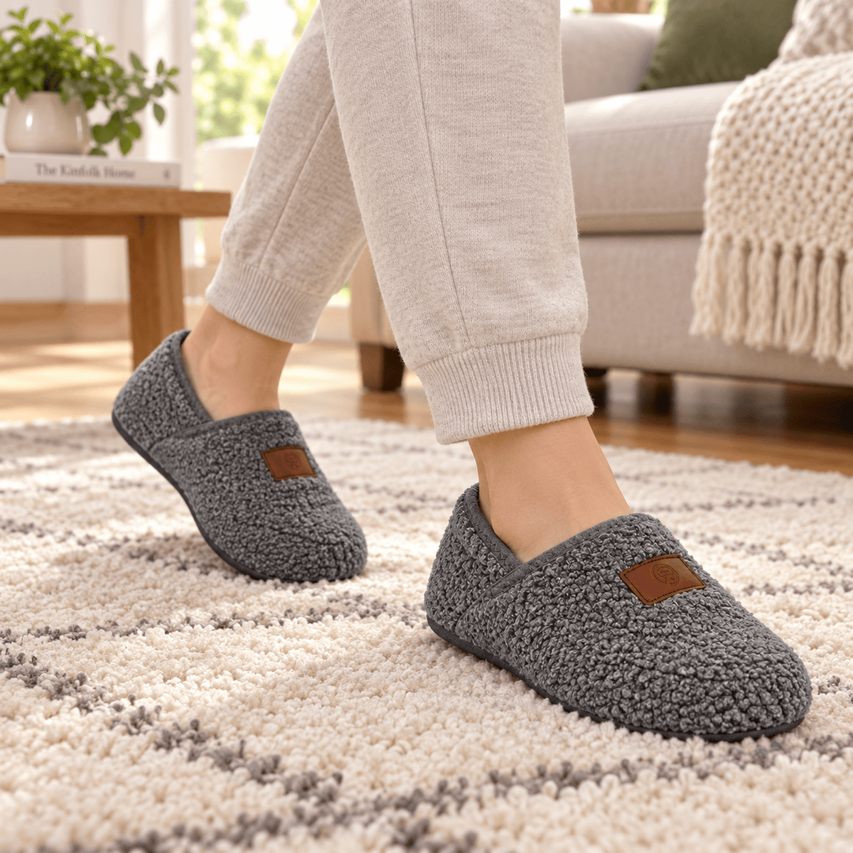 Plus Size Soft Home Slipper Socks - image 4