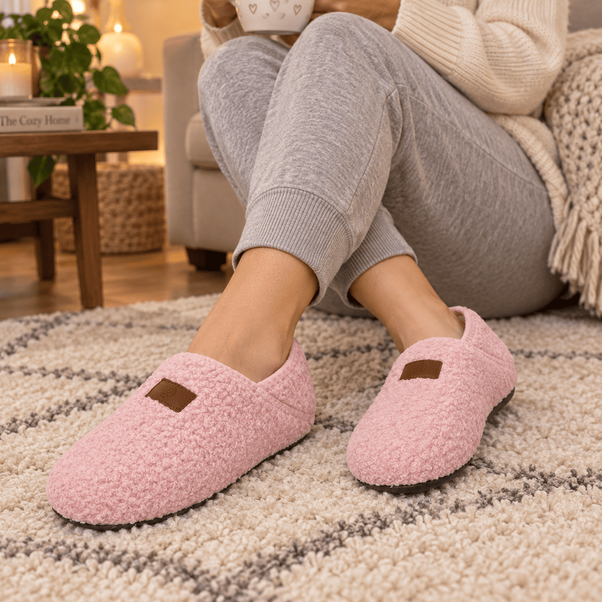 Plus Size Soft Home Slipper Socks - image 2