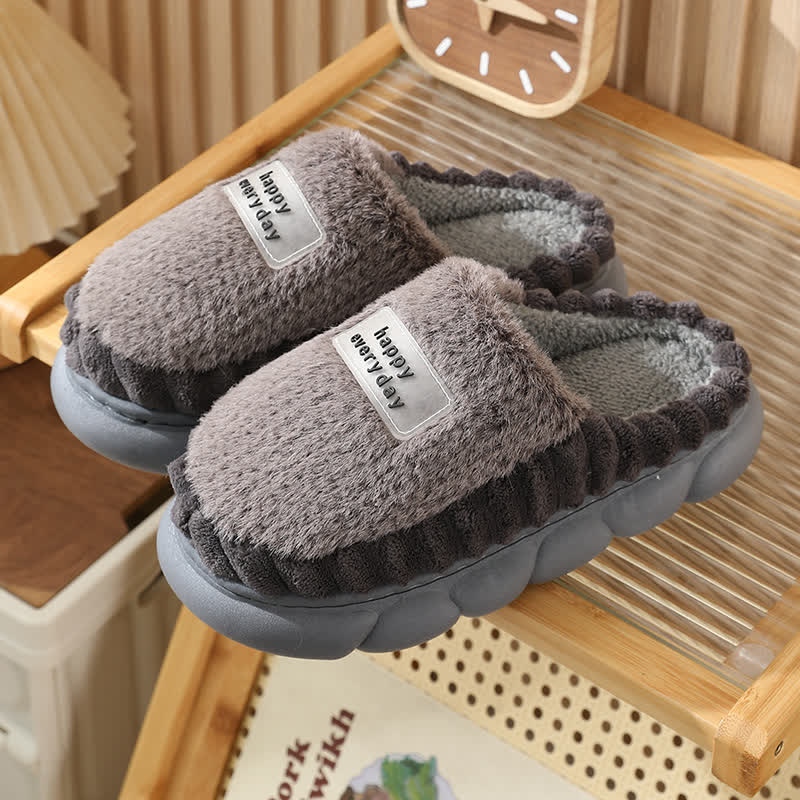 Plus Size Happy Everyday Slippers - image 6